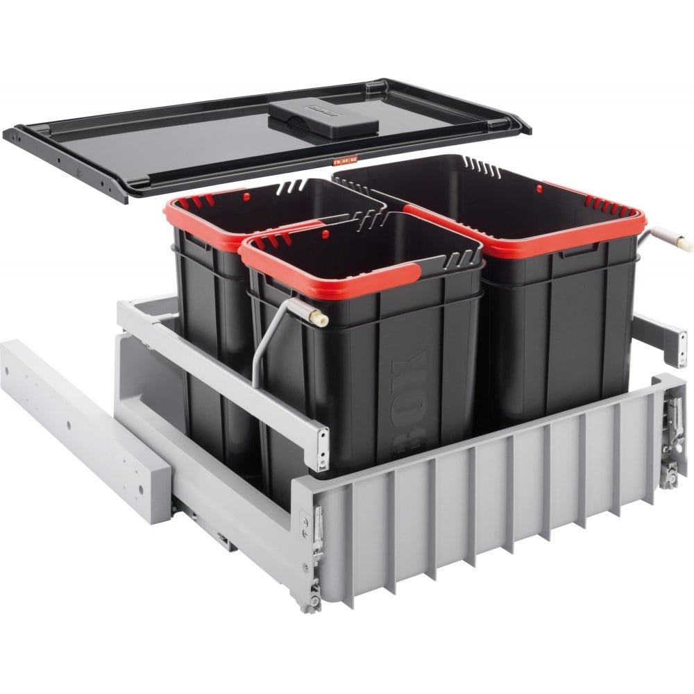 Sorter 300-60, width 60 cm, 2X10L, 1X22L