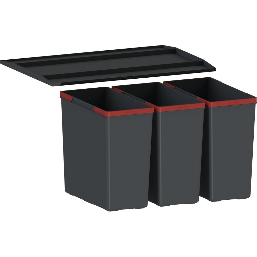 EASYsort 600-3-0, for drawer, 3x 14,5 L