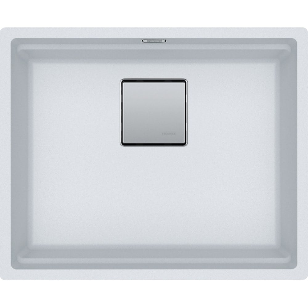 Granite single-basin sink Franke Kubus 2 KNG 110-52 White-led