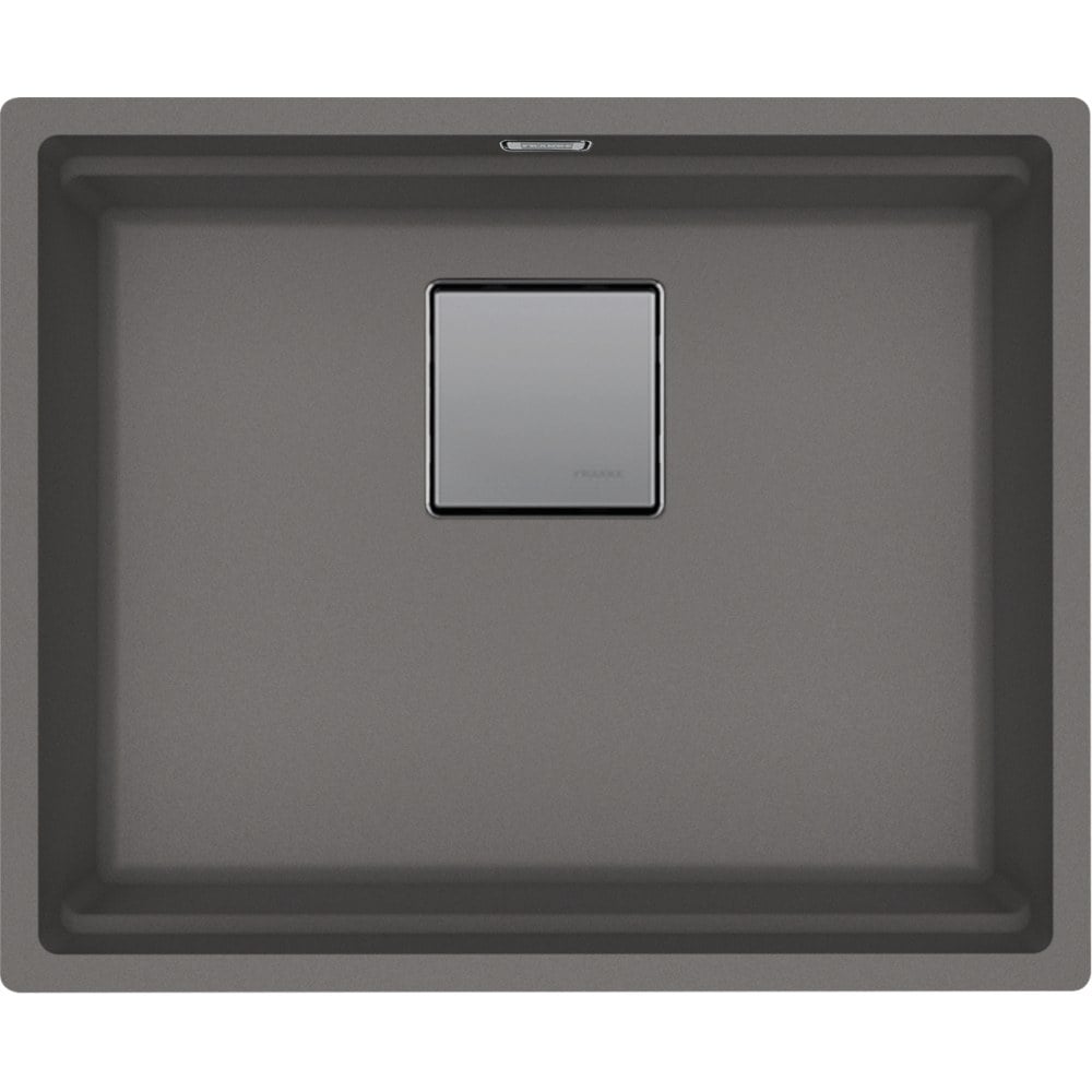 Granite single-basin sink Franke Kubus 2 KNG 110-52 Gray stone