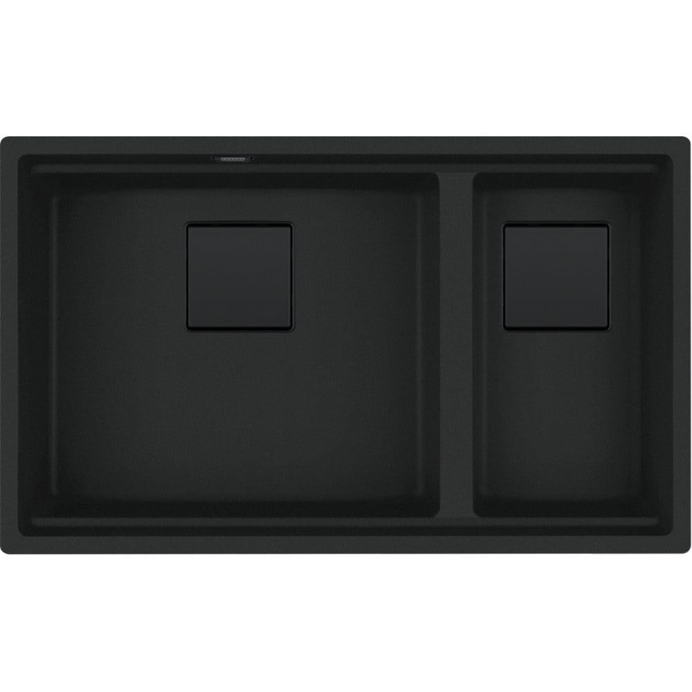 Kitchen sink Franke Kubus 2 KNG 120/2 Matte black
