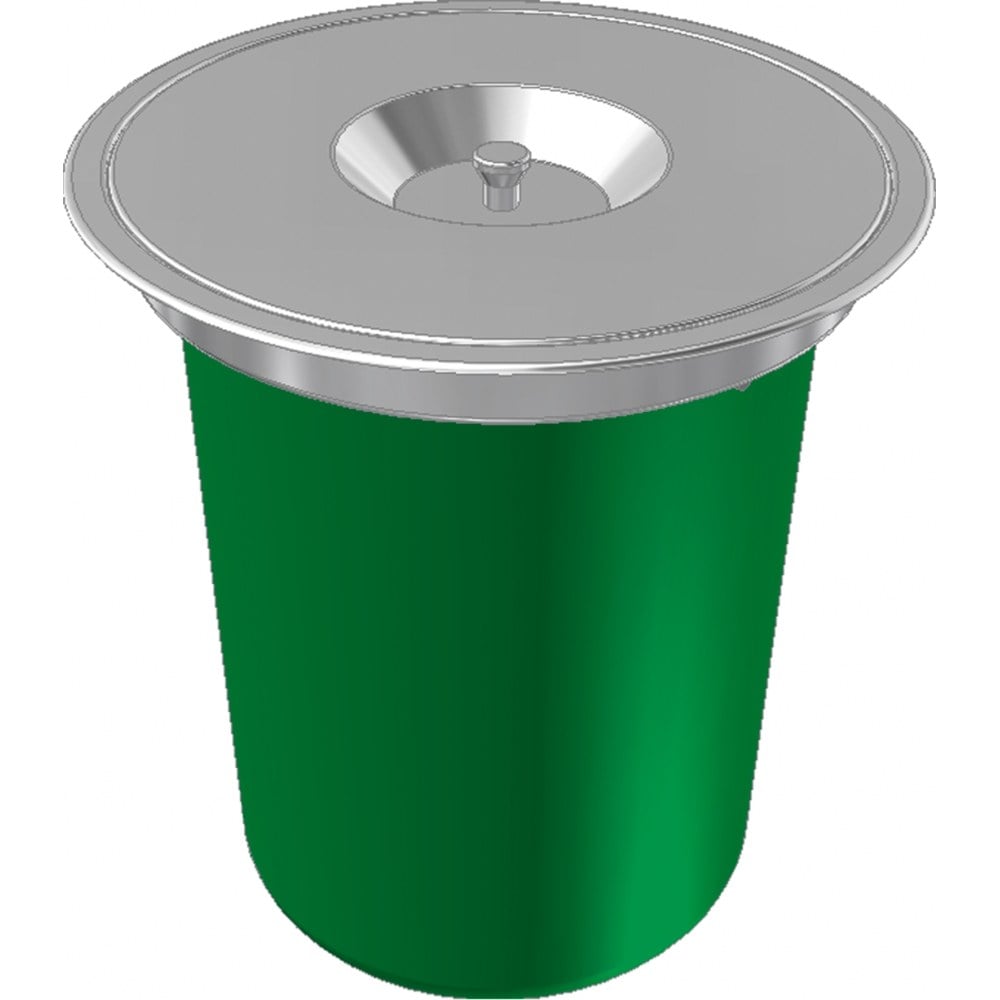 Franke KEA F12 waste bin, flush-mounted, 12 l