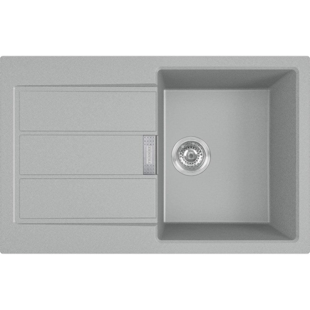 Kitchen tectonite single sink Franke Sirius S2D 611-78 Gray
