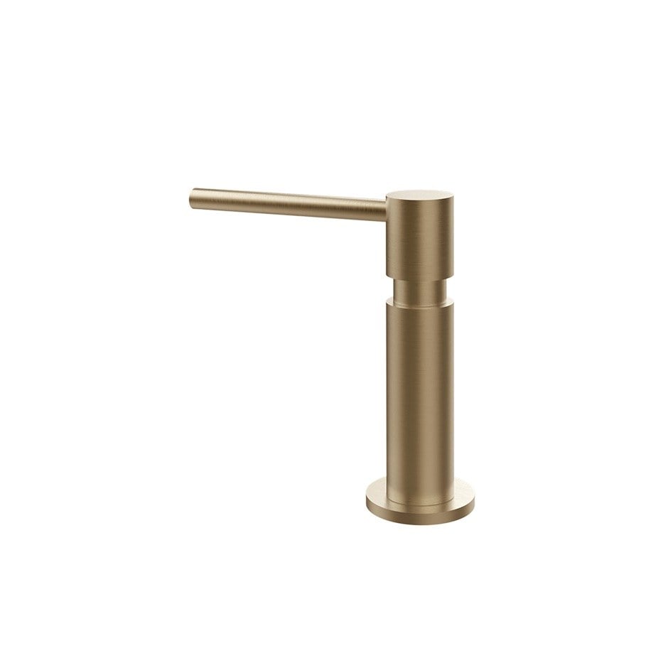 Gessi soap dispenser 29651 726 13,9 cm from the Oxygene Warm Bronze Brushed collection