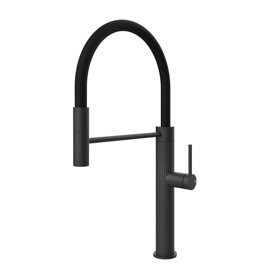 Kitchen tap Gessi 60012-299 47,8 cm from the Meccanica 316 collection Matte Black