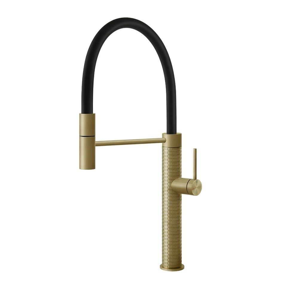 Kitchen tap Gessi 60012-727 47,8 cm from the Meccanica collection 316 Brass Brushed PVD