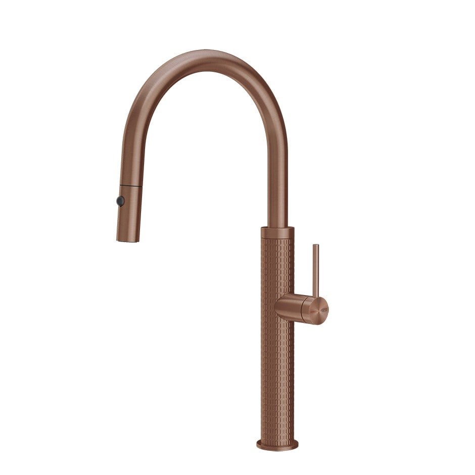 Kitchen tap Gessi 60024-708 46,5 cm from the Gessi 316 Copper Brushed PVD collection