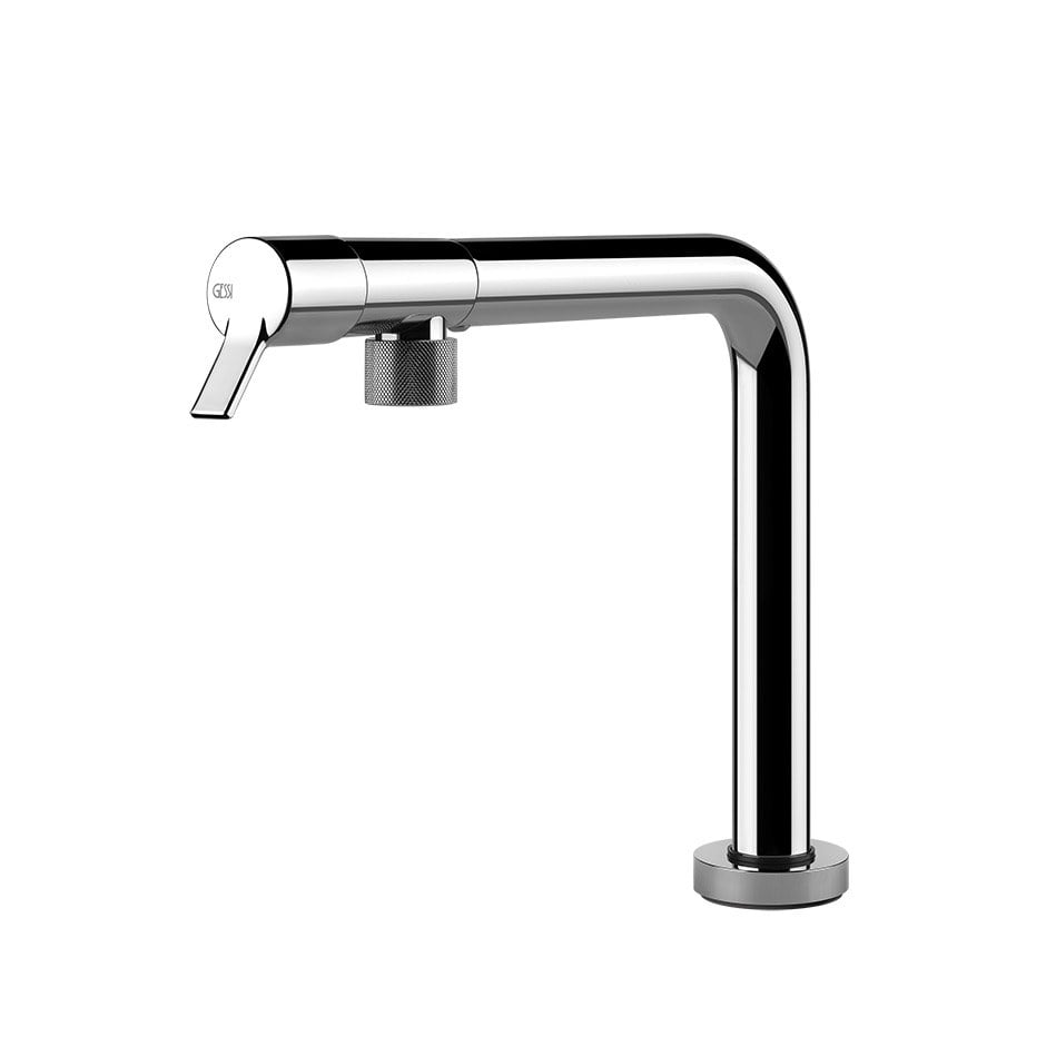 Kitchen tap Gessi with a swiveling spout 60071-031 29,4 cm from the Su&Giù Chrome collection