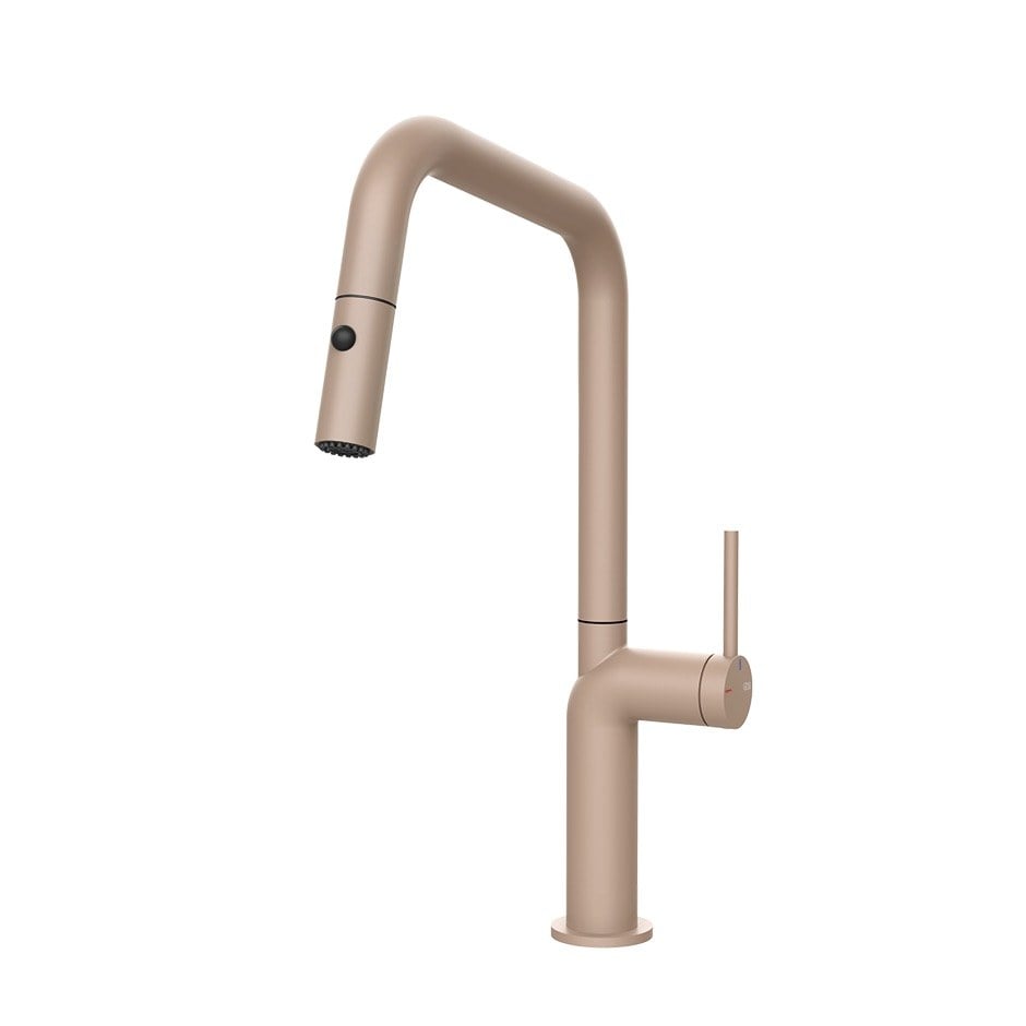 Kitchen tap Gessi 60307-275 38,7 cm from the Stelo Matt Powder Pink collection