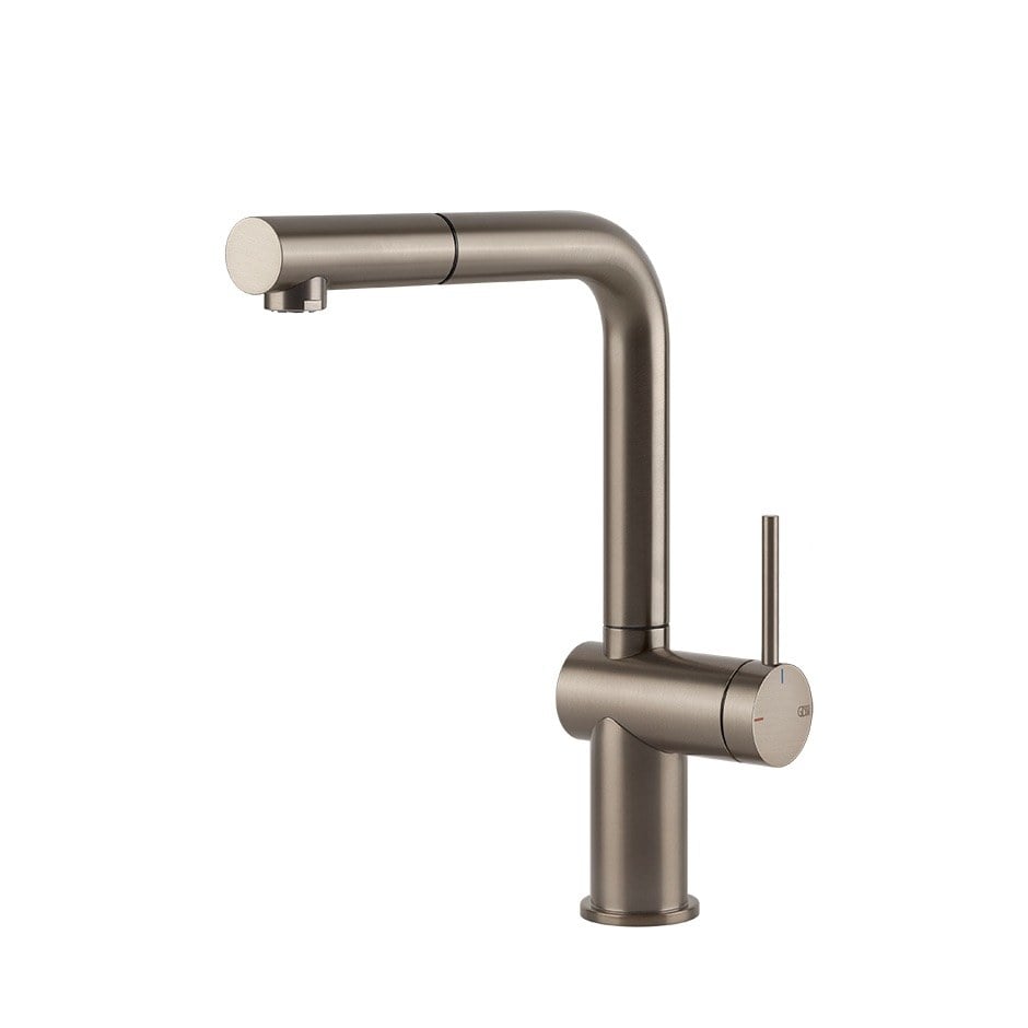 Kitchen tap Gessi 60433-149 29,3 cm from the Inedito Finox Brushed Nickel collection