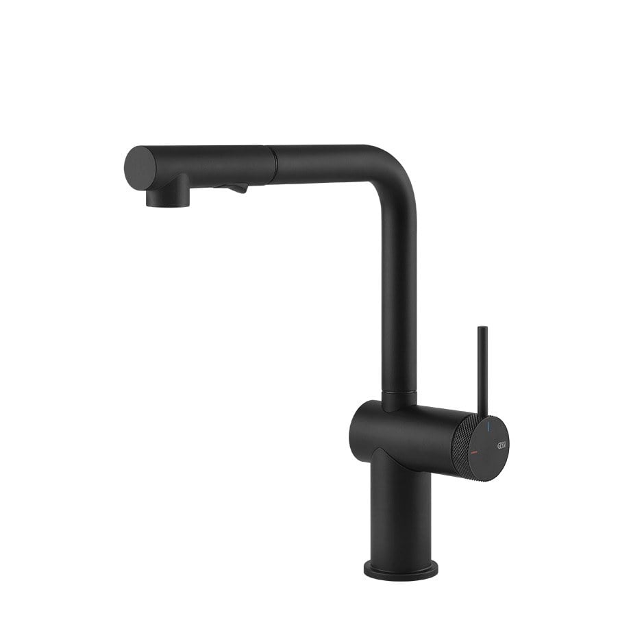 Kitchen tap Gessi 60478-299 30,3 cm from the Inedito Matt Black collection