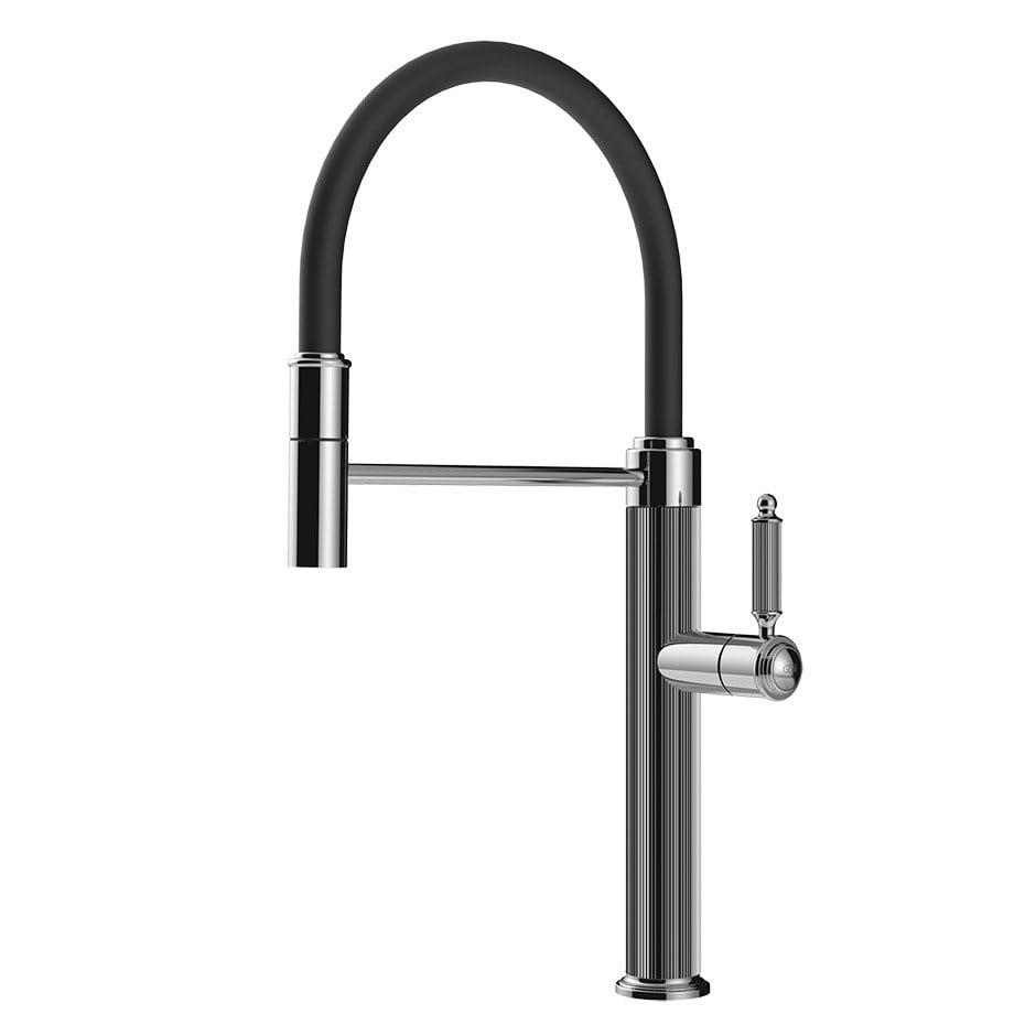Kitchen tap Gessi Semi-Pro from the Venti20 collection 60634 031 Chrome