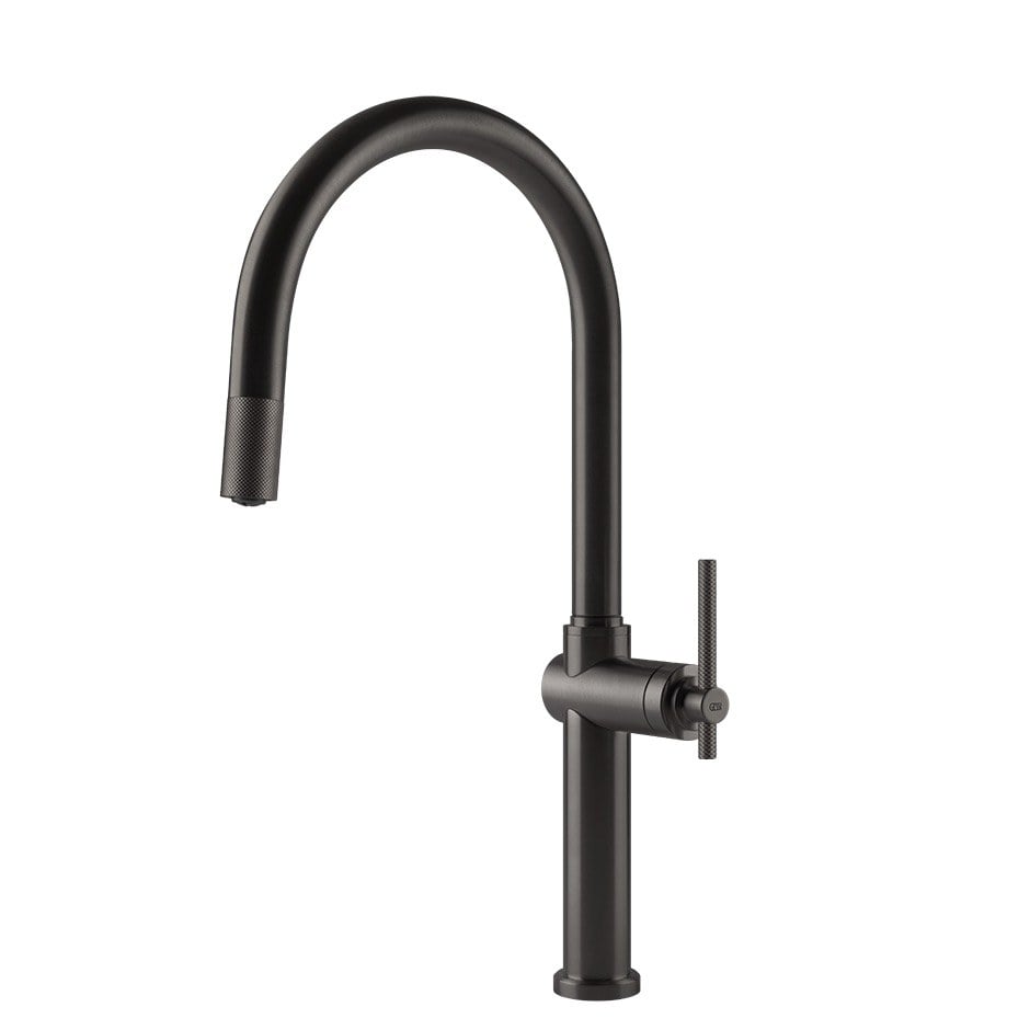 Kitchen tap Gessi 60672-707 42,9 cm from the Habito Black Metal Brushed PVD collection