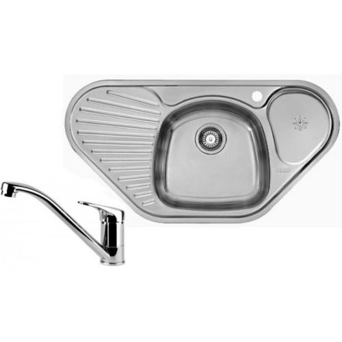 Cost-effective SET G276 - sink MRG611 + Lina, colour onyx