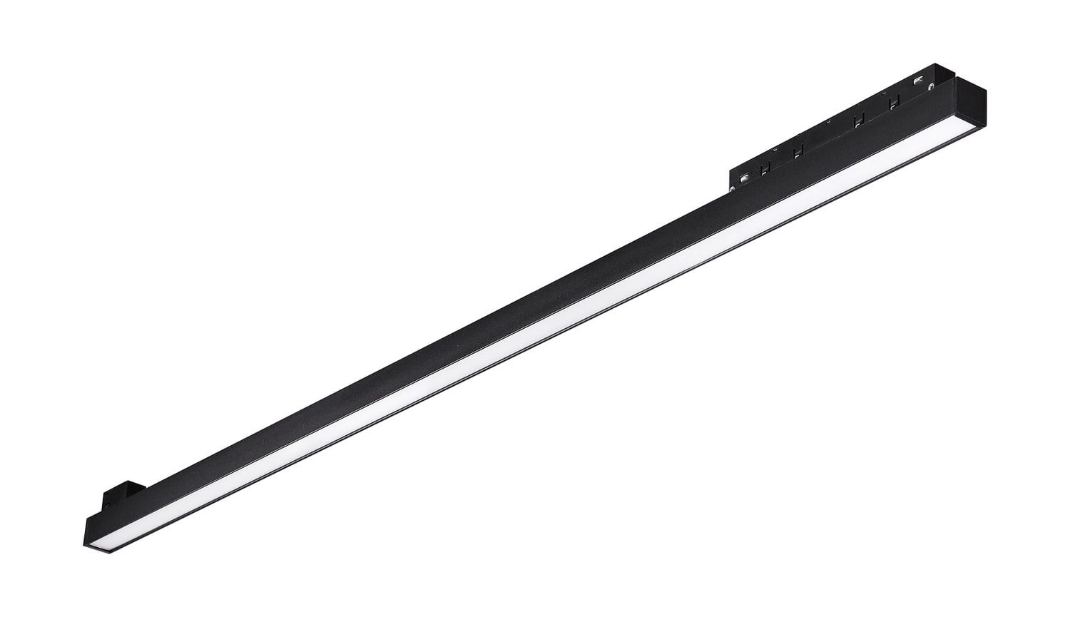Lineare Leuchte für Leiste Delta, schwarz, 20W, 3000K 100°, Dali