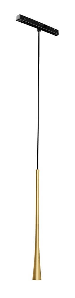 Hängeleuchte Track Sigma, gold, ohne Dimmer, 3 000 K