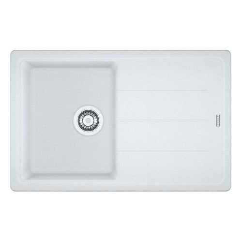 Kitchen sink Franke Basis BFG 611-78 White-led