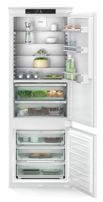 built-in combined fridge with freezer XXL Liebherr ICBNSd7623
