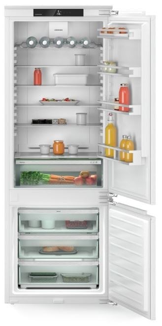 Built-in combined refrigerator with freezer XXL Liebherr ICNc7603