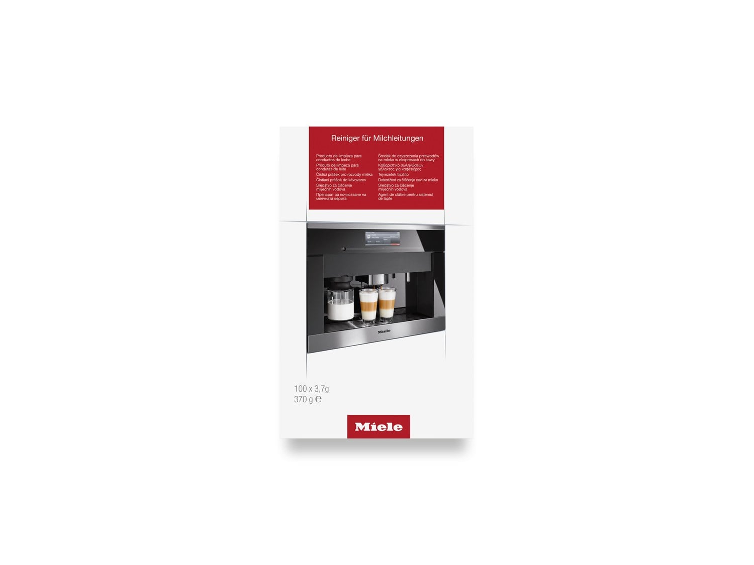Cleaning agent for milk dispenser, 100ks