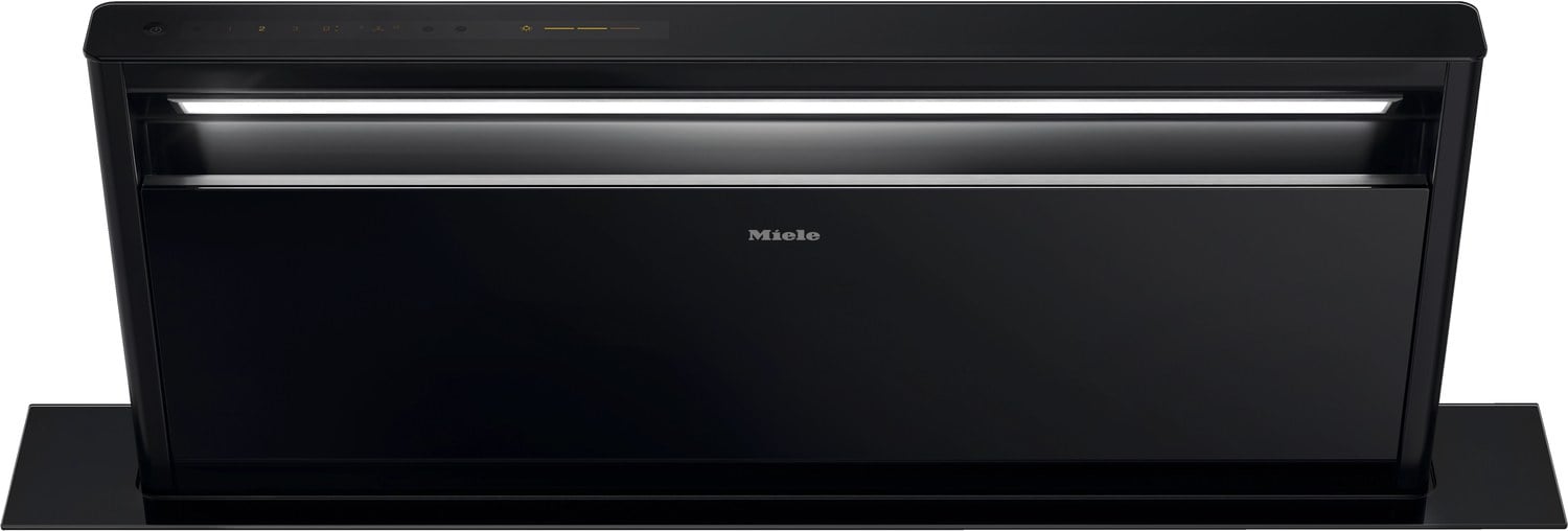 Ausziehbare Dunstabzugshaube Miele DAD 4370 Levantar Obsidian schwarz
