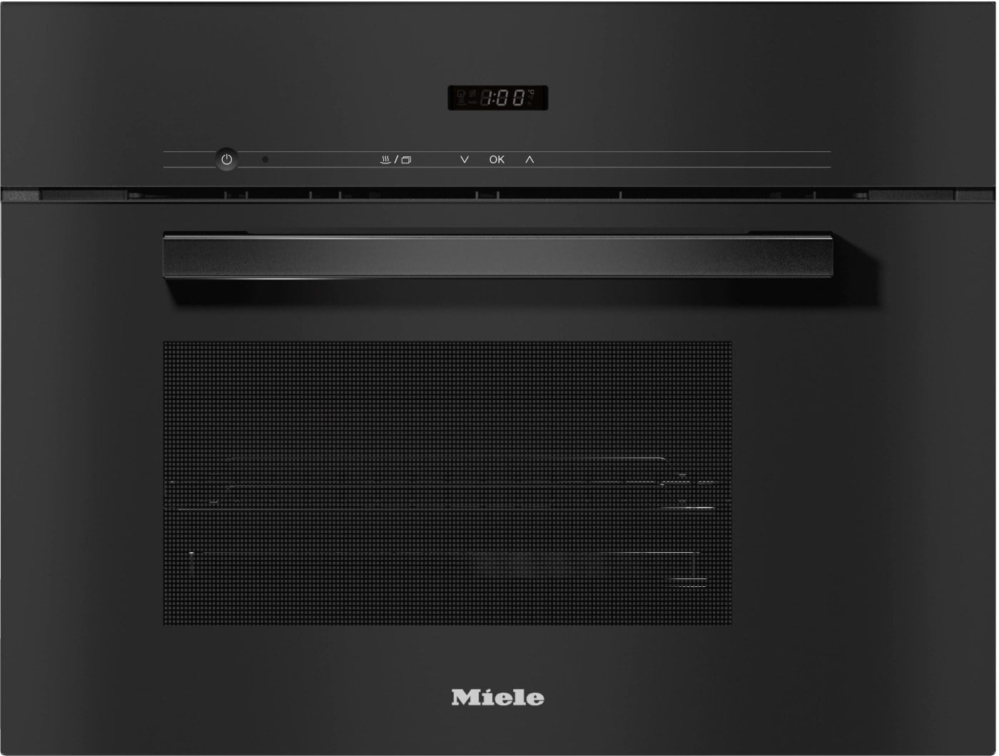 Einbau-kompakte Dampf-Backofen Miele DG2840-SW Obsidian schwarz