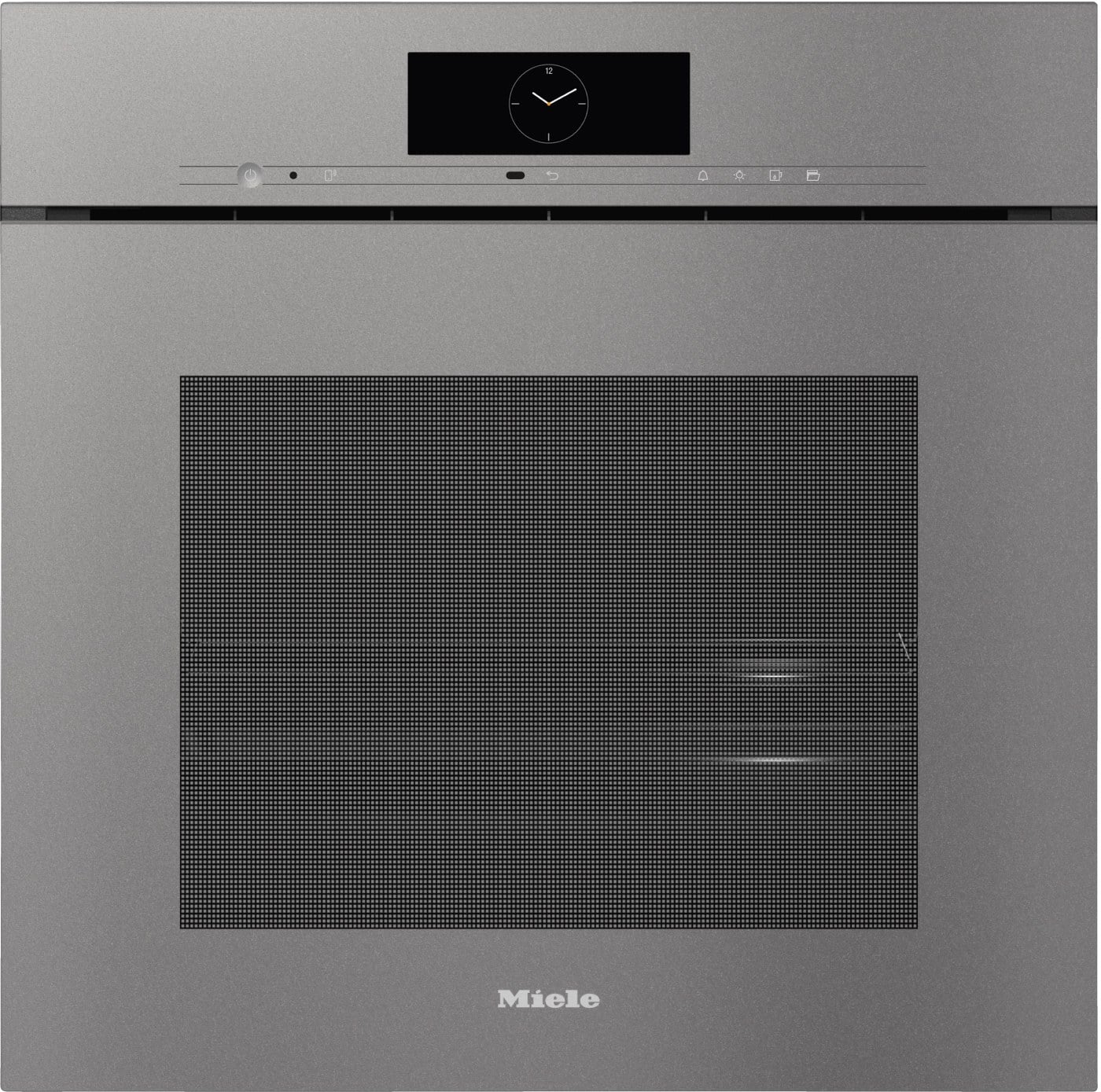 Miele DGC7865HCXPro convection oven in graphite gray