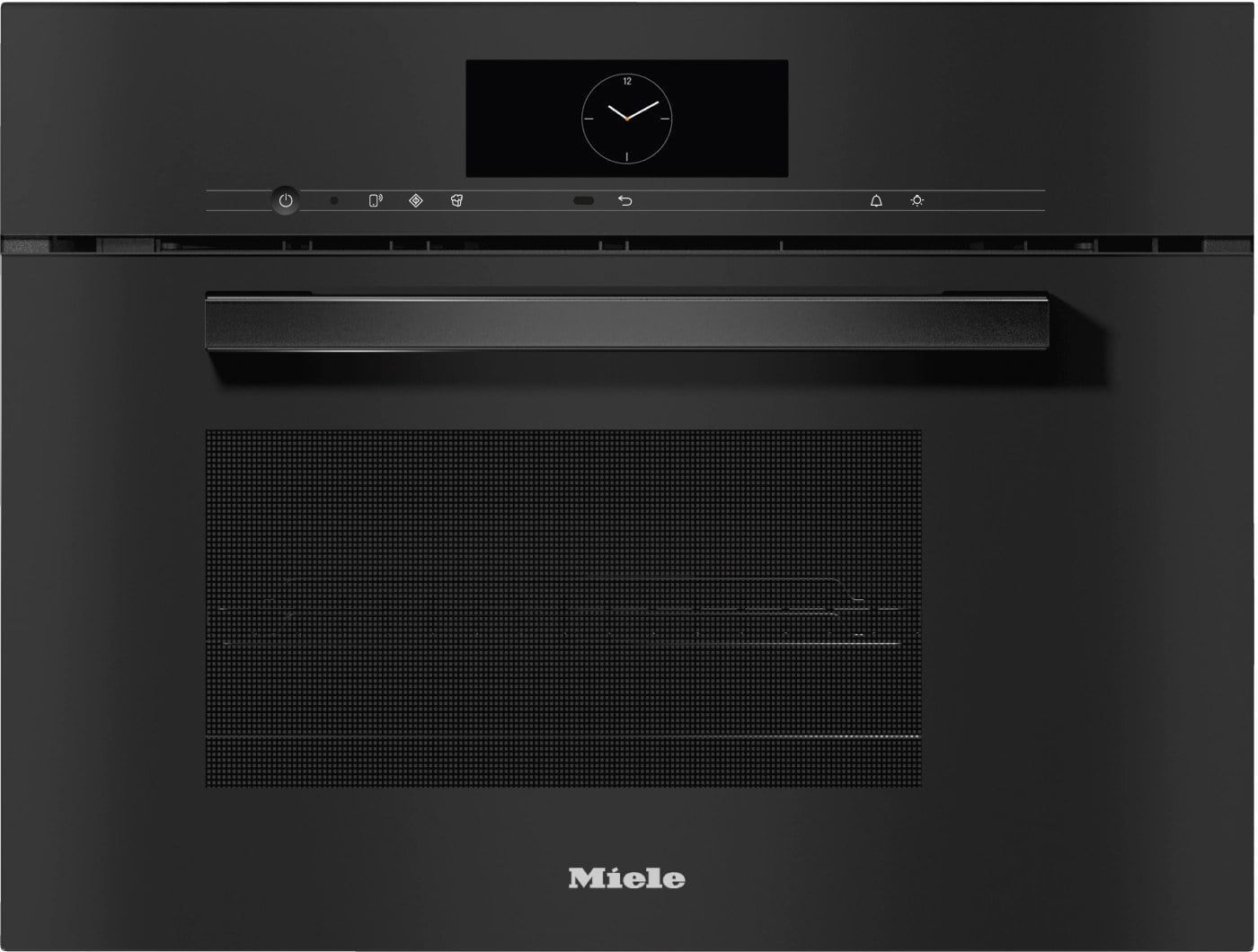 Kompakte Dampf‑Backofen mit Mikrowelle Miele DGM7845 Obsidian schwarz