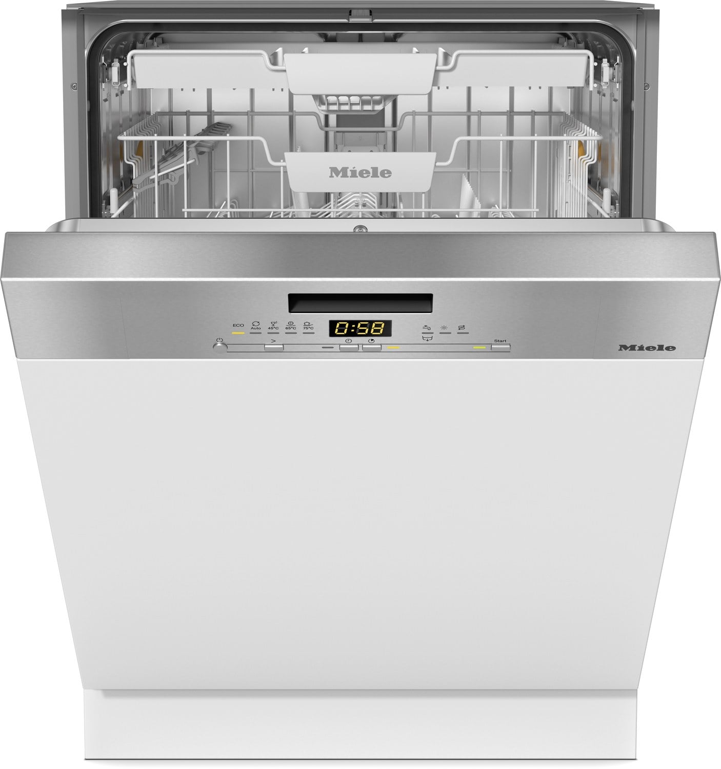 Einbau‑Geschirrspüler mit Panel Miele G 5611 SCi Active Nerez CleanSteel