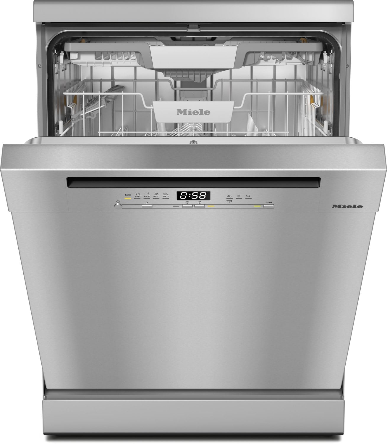 Freistehender Geschirrspüler Miele G 5811 SC Active Plus Nerez CleanSteel
