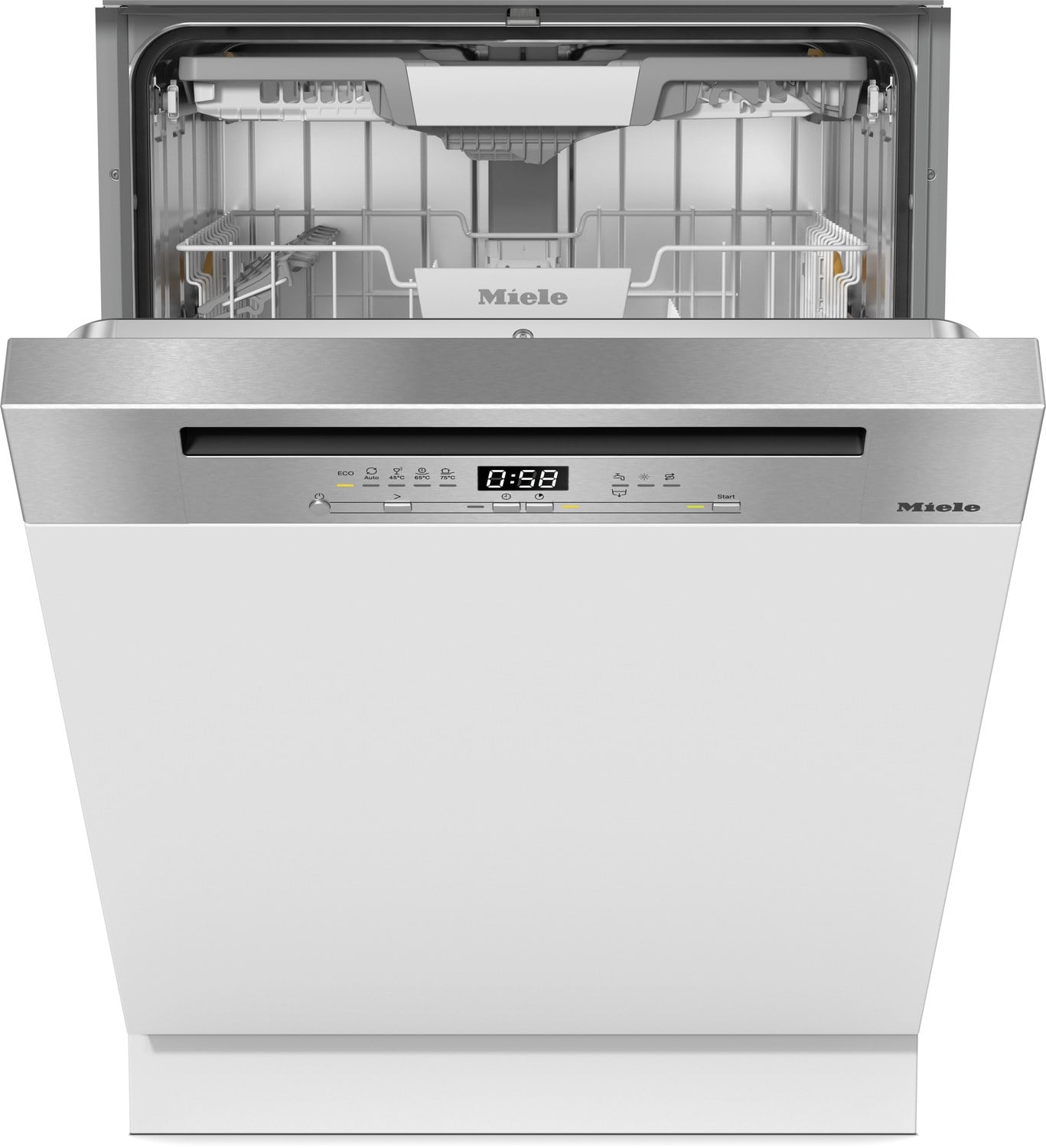 Einbau‑Geschirrspüler mit Panel Miele G 5817 SCi XXL Active Plus Edelstahl CleanSteel