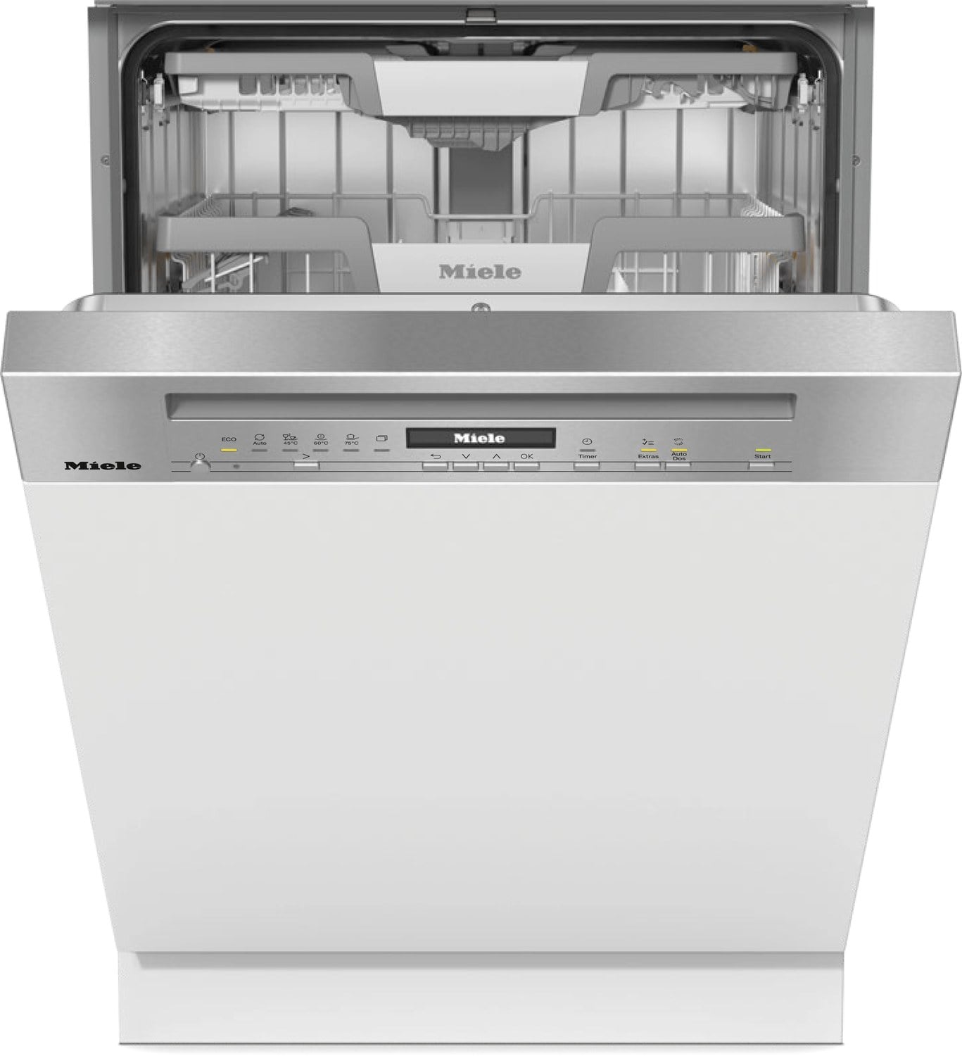 Einbau‑Geschirrspüler mit Panel Miele G 7045 SCi XXL AutoDos Edelstahl CleanSteel
