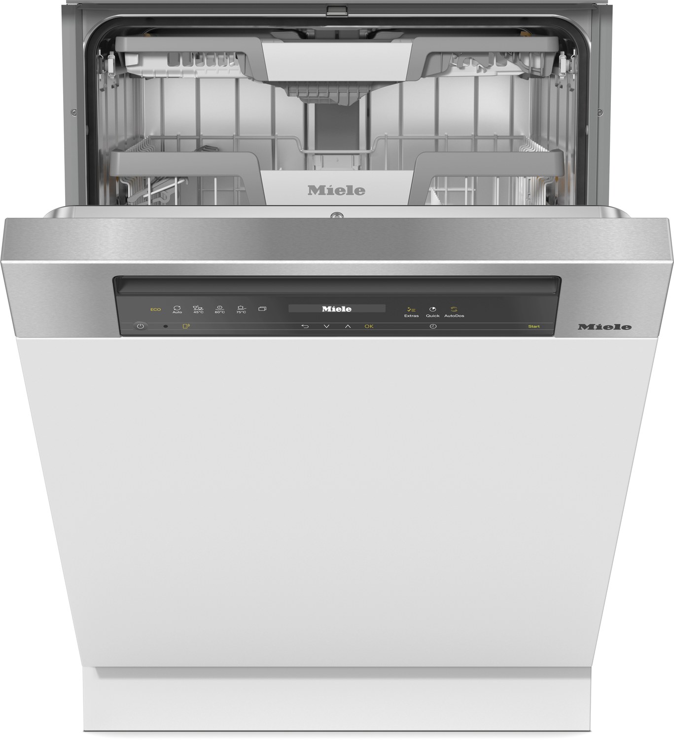 Beépíthető mosogatógép 60 cm Miele G 7605 Sci XXL nerez panellel