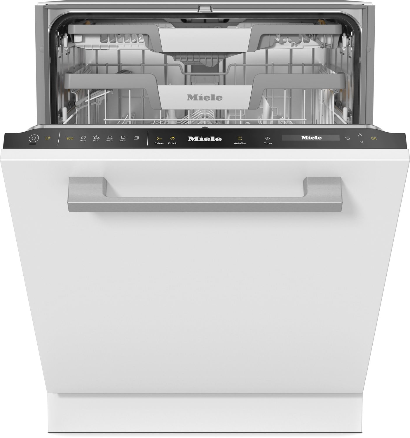 Fully built-in dishwasher Miele G 7651 SCVi AutoDos in Obsidian black