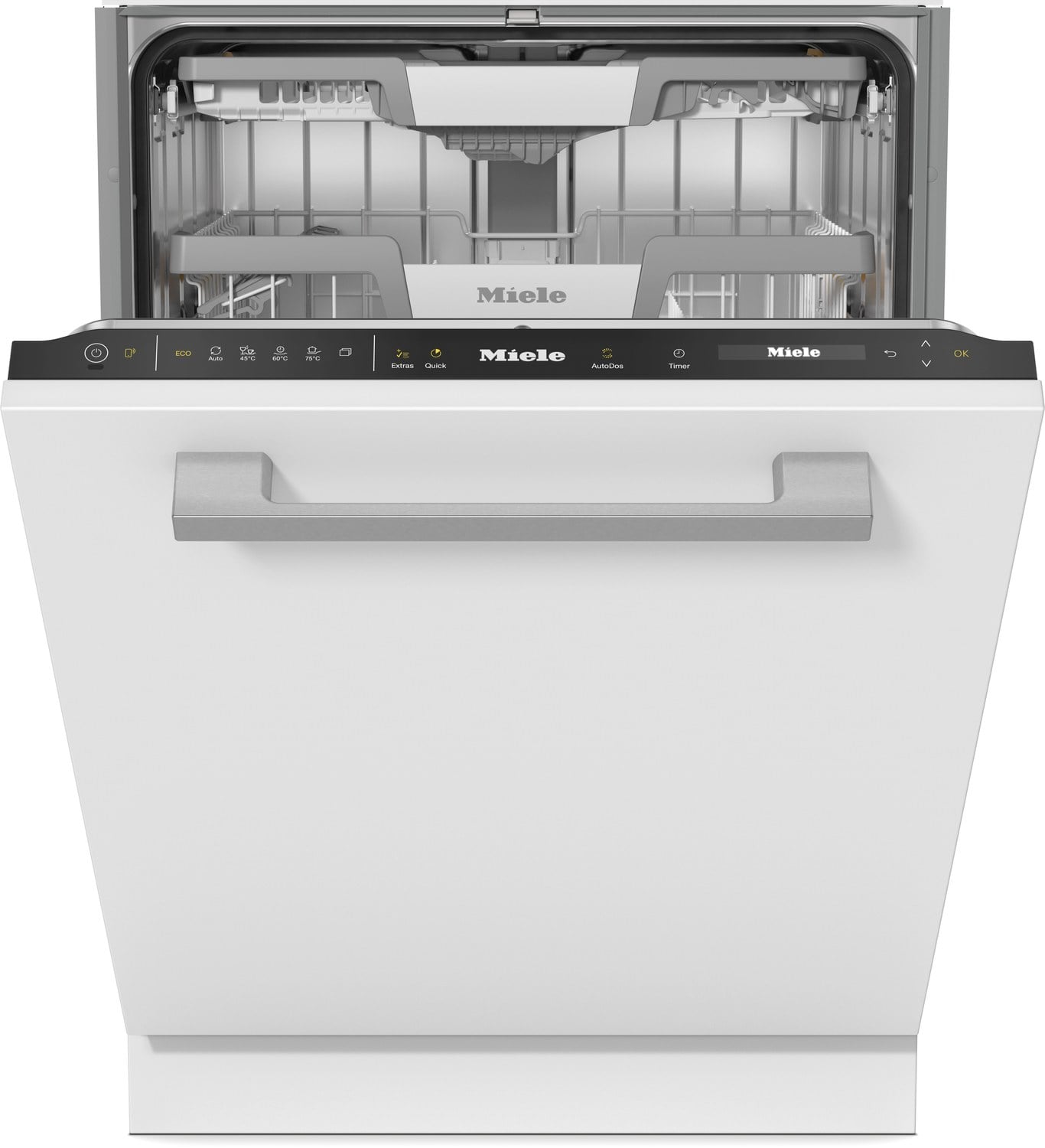 Vollständig Einbau‑Geschirrspüler Miele G 7658 SCVi XXL AutoDos Obsidian schwarz
