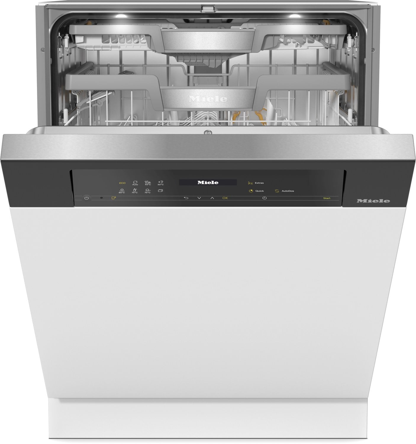 Vstavaná umývačka so panelom 60 cm Miele G 7710 Sci čierny panel