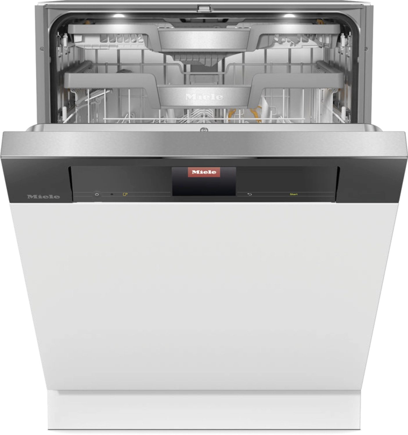 Einbau‑Geschirrspüler mit 60 cm Panel Miele G 7930 Sci, schwarzes Panel