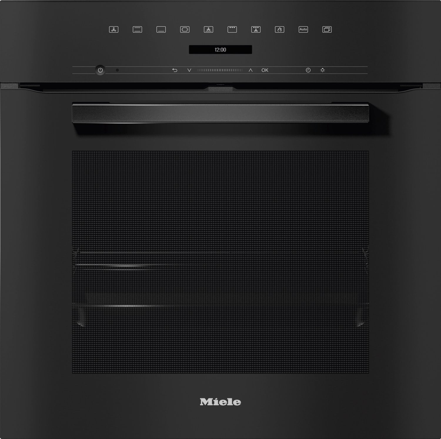 Einbau-Backofen Umluft Miele H7260BP CulinArt Obsidian schwarz