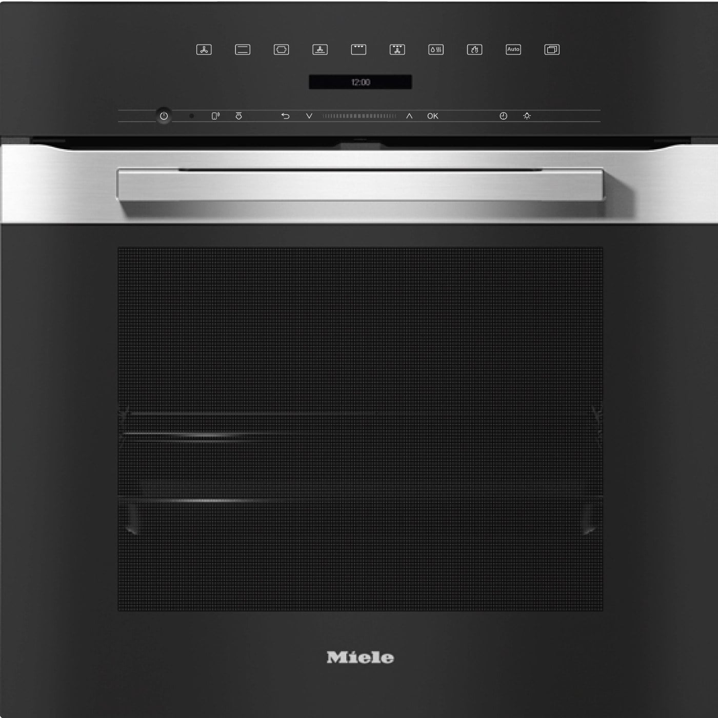 Built-in fan oven Miele H7264BP Stainless CleanSteel