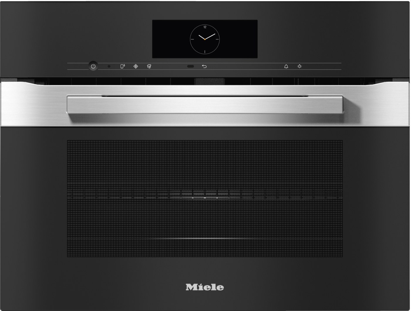 Miele H 7840 BM – Kompaktní pečicí trouba s mikrovlnou, nerezová ocel – výprodej Sykora