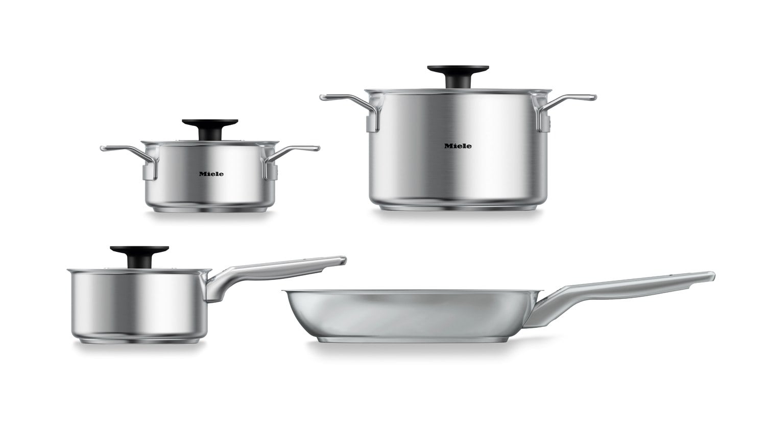 4‑teiliges Topfset von Miele