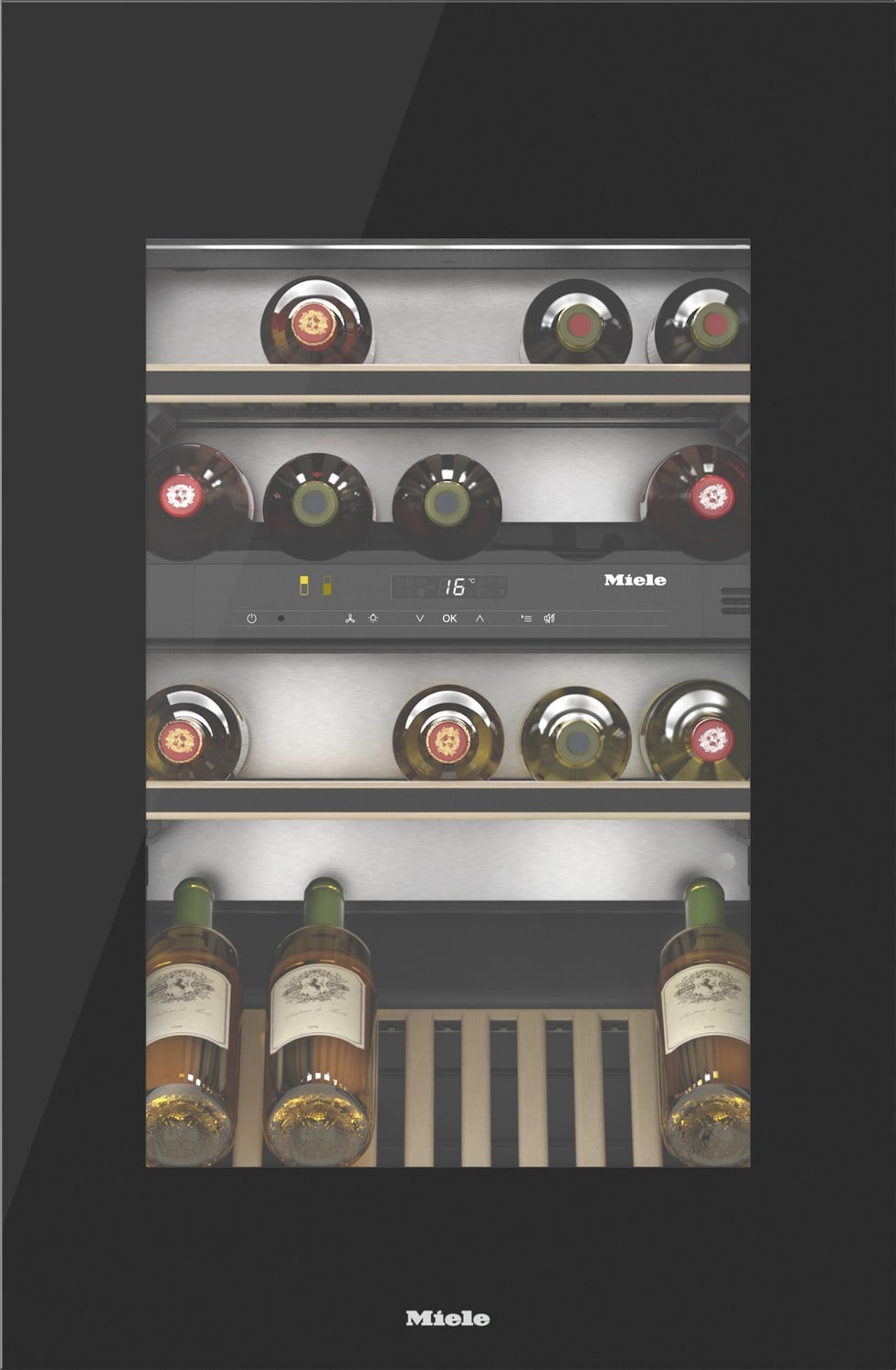 Vinotéka vstavaná Miele KWT 6422 iG-1 Obsidian čierny