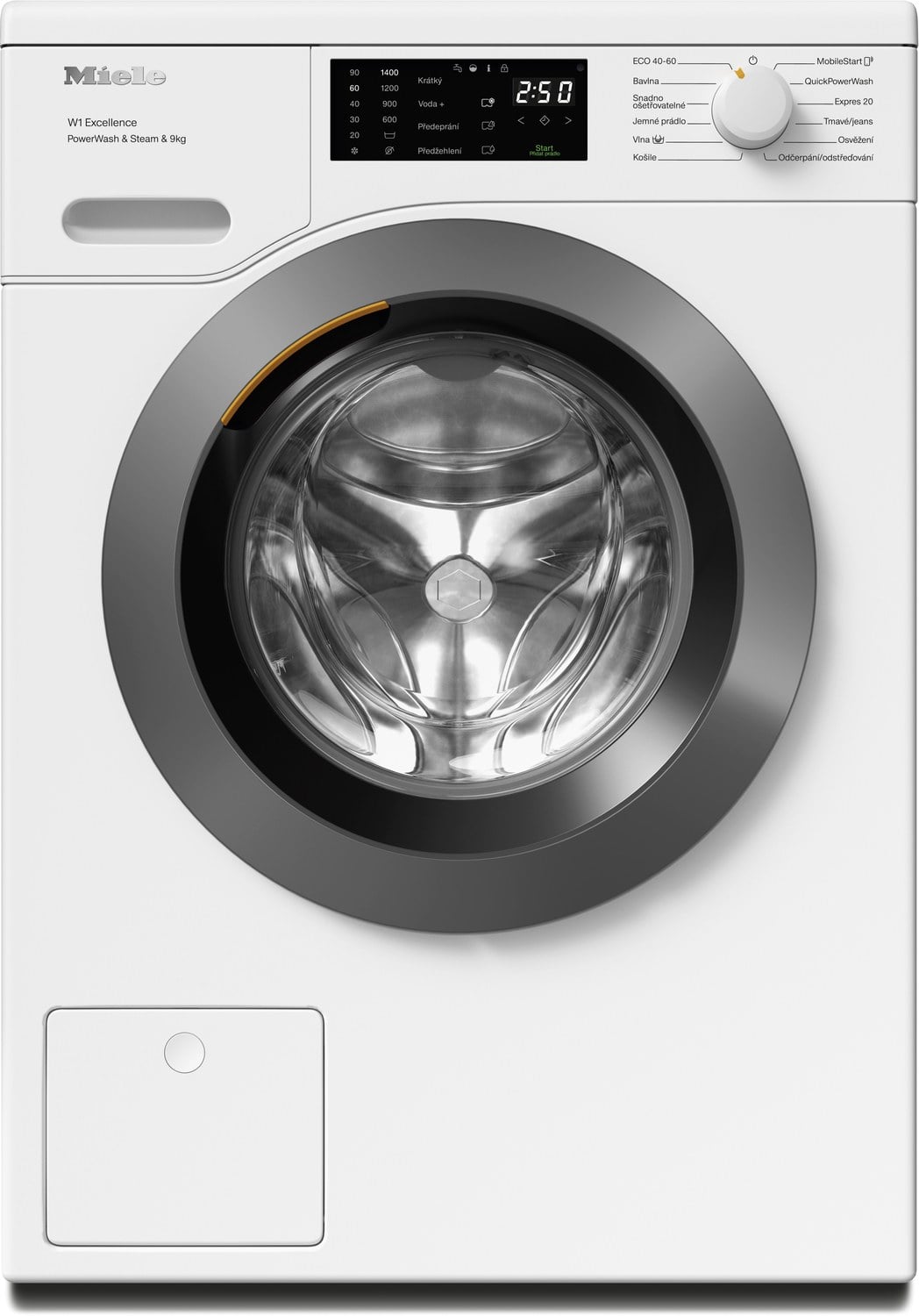 Práčka s predným plnením Miele WED385 WCS PWash&Steam&9kg