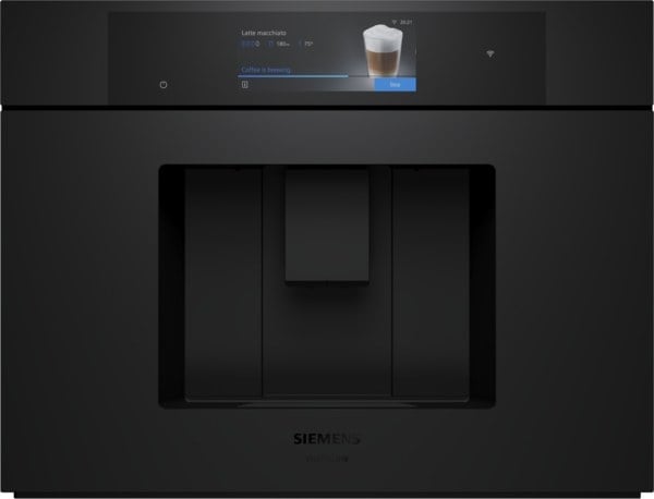 Built-in fully automatic coffee machine Siemens CT918L1M0 black matte