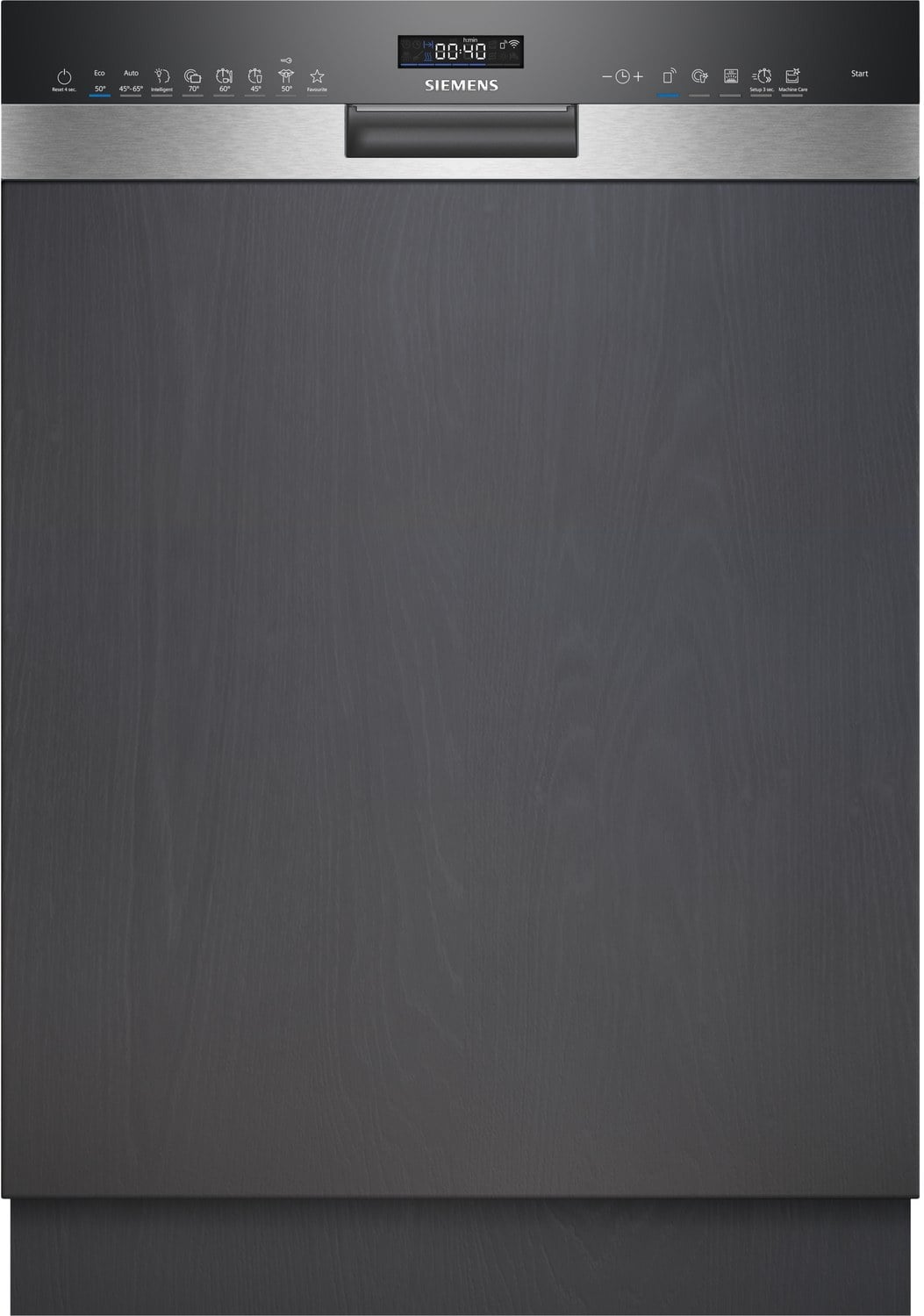 Built-in dishwasher with Siemens panel