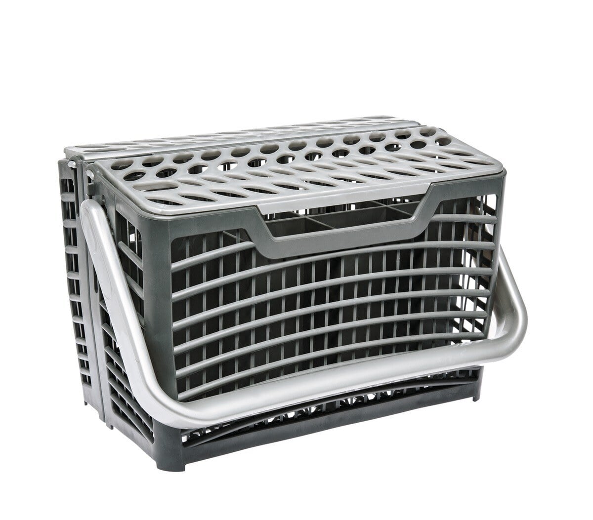 Universal cutlery basket for dishwasher