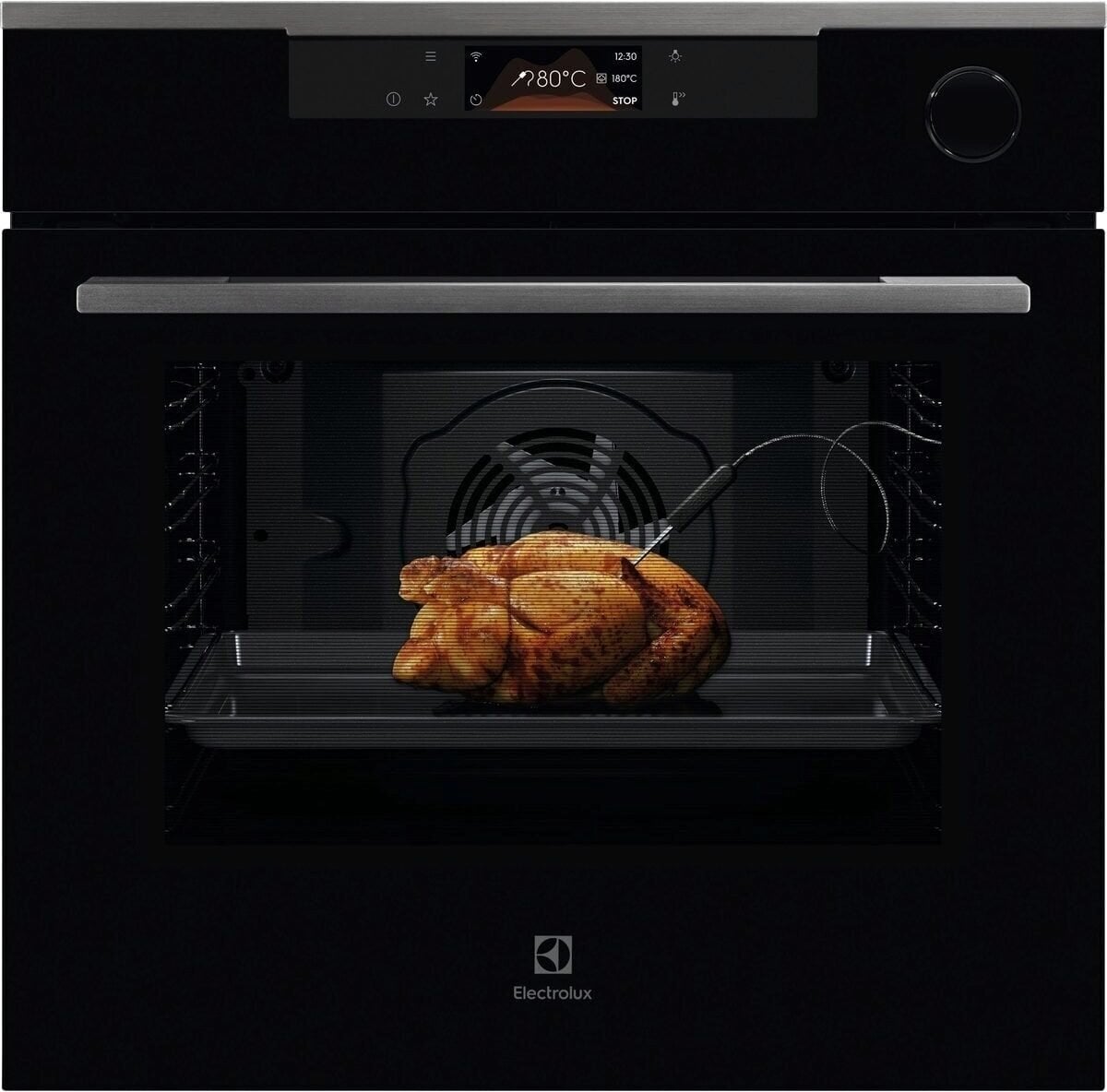Built-in fan oven with steam, Electrolux KOCBH39H