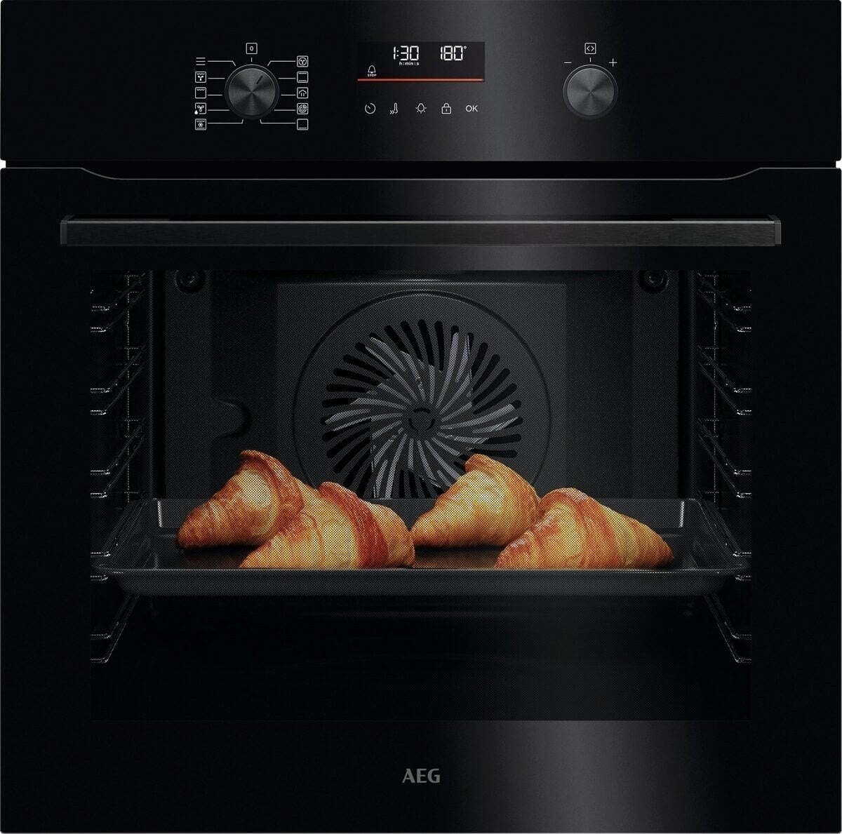 Built-in fan oven AEG NBA5P43AK