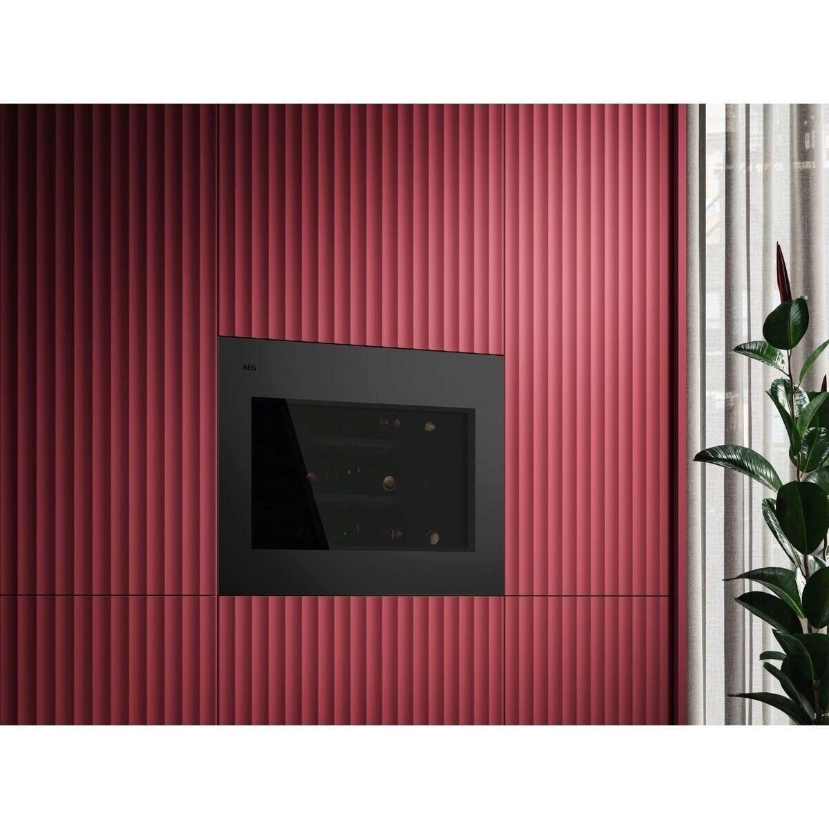 Compact built-in wine cabinet AEG NKW8P21KAT New