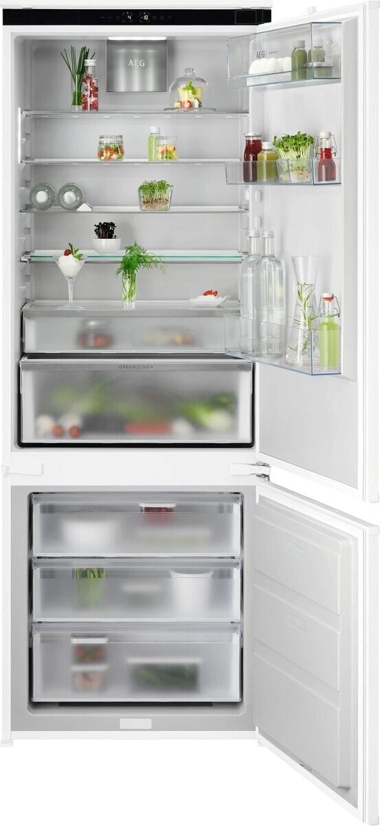 Built‑in fridge with No Frost freezer, PREMIER LINE AEG PCB8000XC